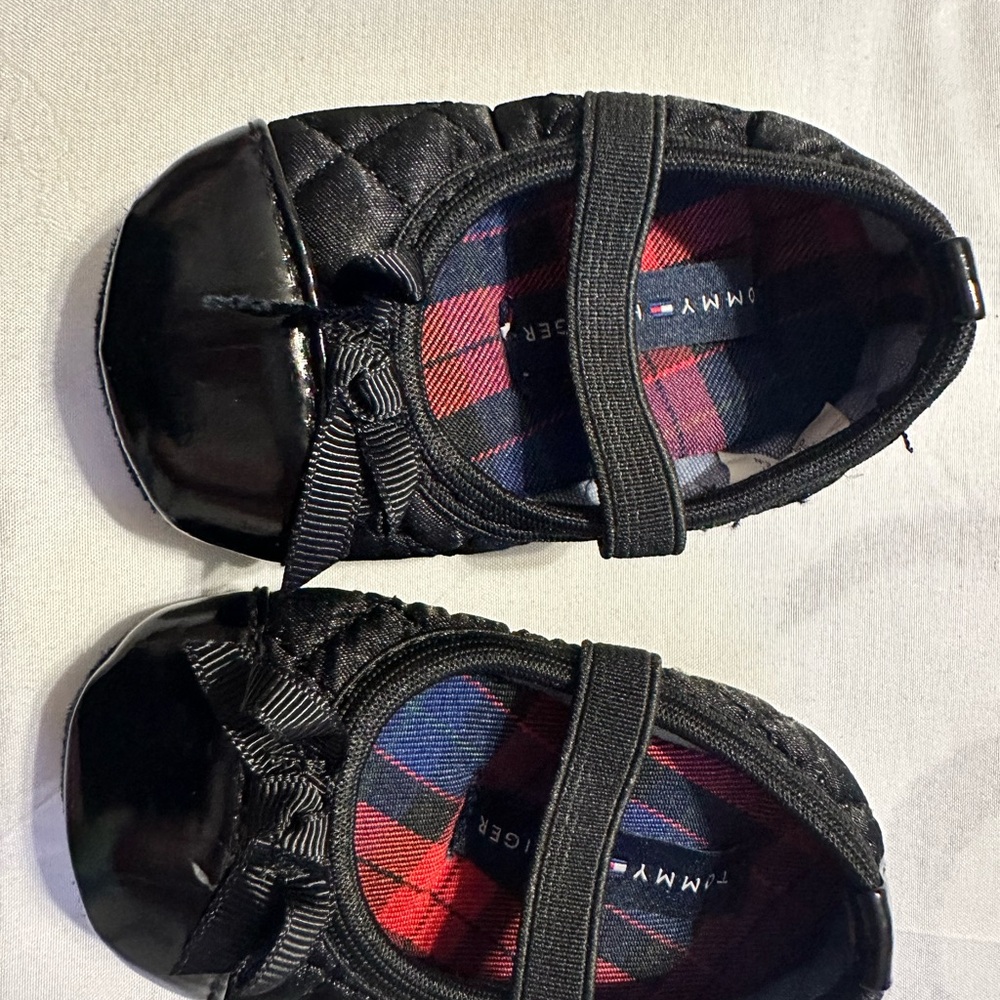 Tommy Hilfiger Black Kids Shoes